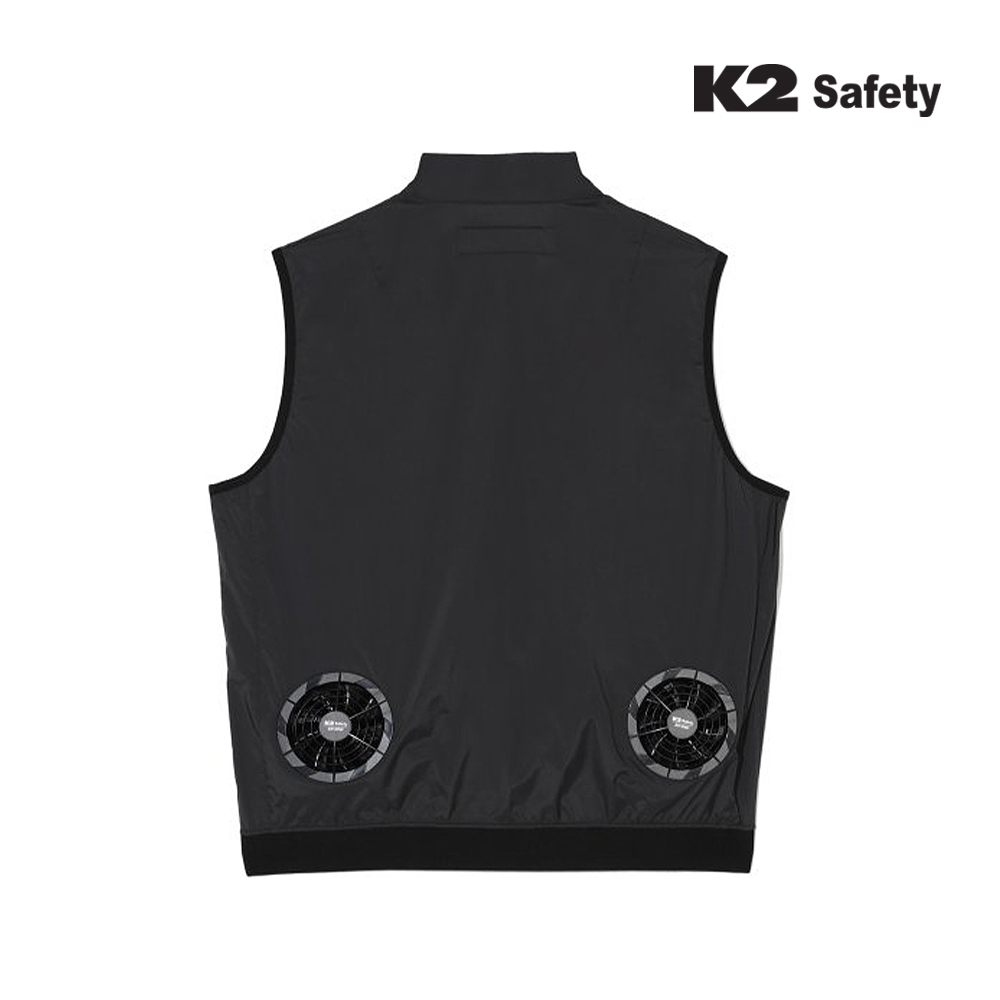 K2 케이투세이프티 PMS24601 에어윈드베스트 팬 선풍기 조끼 : 세이프로텍션